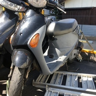 SUZUKI  レッツ4  セル始動 実働 煙吐きあり 福岡市南区