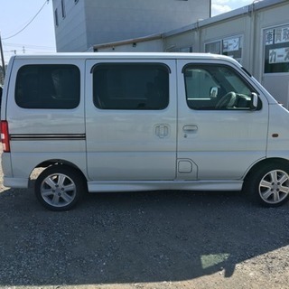 自社ローンOK 分割可能な車屋 エブリィワゴン ターボ 平成14年式 走行106千キロ 車検31年3月29日 の画像