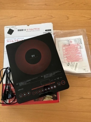 IH調理器 IHコンロ スリムフラット DRETEC