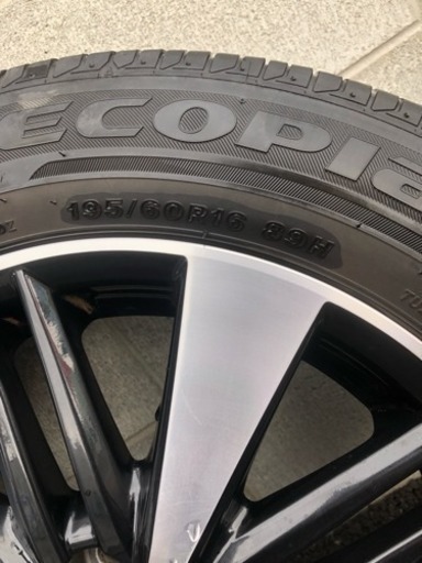 トヨタ純正 ウィッシュ後期ホイール タイヤセット