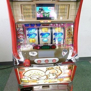 パチスロ実機 4号機 吉宗 姫パネル コイン機 家庭用電源可能