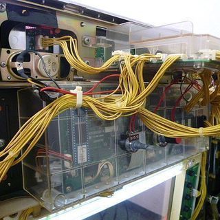 パチスロ実機 4号機 吉宗 姫パネル コイン機 家庭用電源可能の画像