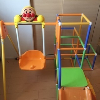 アンパンマン ジャングルジム ブランコ 滑り台