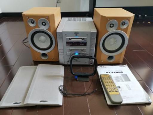 取引中　いい音します。victor MDコンポ 3連装CD