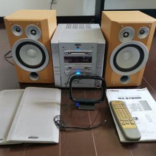 取引中　いい音します。victor MDコンポ 3連装CD