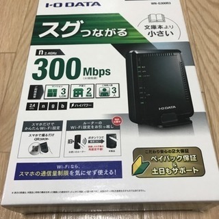 無線LAN ルーター IODATA WN-G300R3