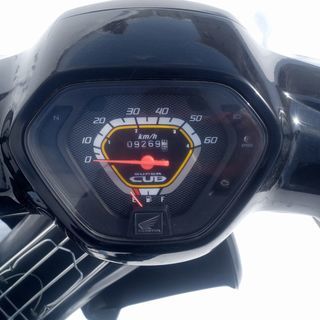ホンダ　スーパーカブ50　AA04　ロングシート（ダブルシート）、ベトキャリ、走行距離約9270km、原付の画像