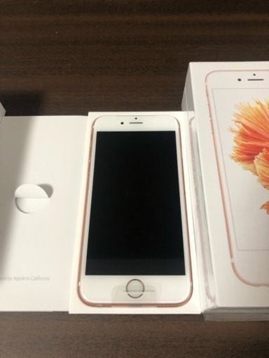 値下げ！新品★iPhone6s Rose Gold 32GB