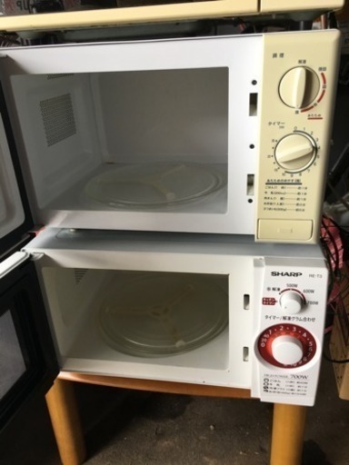 値下げ交渉可 新生活応援 美品 動作確認済み 電子レンジ 二台あります