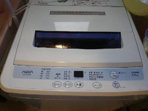 AQUA 全自動洗濯機 6㎏