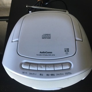 コンパクトCDラジオ プレイヤー