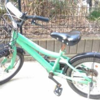 子供用自転車　女の子　16インチ　差し上げます。