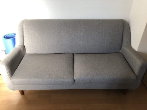 ソファ 3人掛け （ダークグレー）