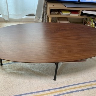 【お譲り予定】ワンコイン♪ 北欧風ローテーブル(幅110)