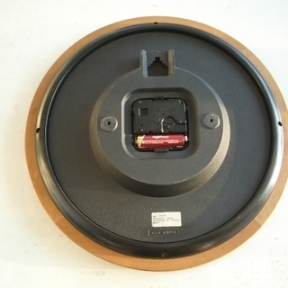 掛け時計　木製枠の画像