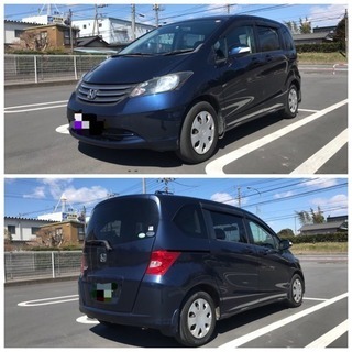 フリード 20年式 車検31年9月末 ナビ◎リアモニター付きの画像