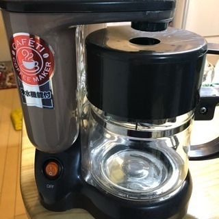 IZUMI CaFETi コーヒーメーカー 紙フィルタータイプ ...