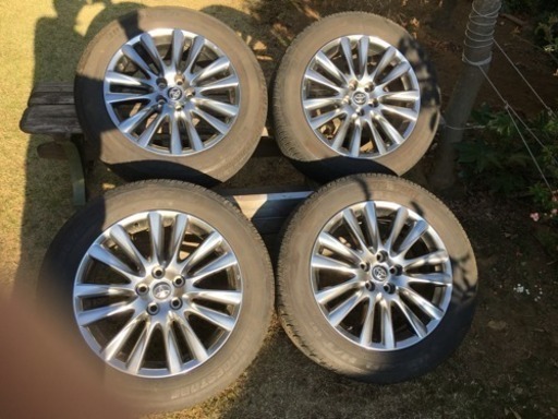 ハリアー60純正アルミ＋タイヤセット