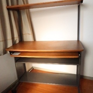 お話中----パソコンラック  パソコン台  机 パソコンデスク