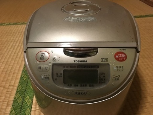 【取引終了】炊飯器 一升炊き 東芝製