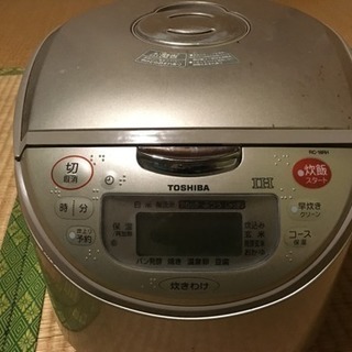 【取引終了】炊飯器 一升炊き 東芝製