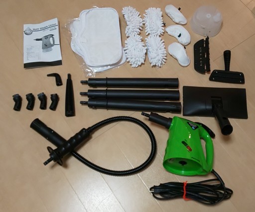 H2Oスチームユニオン 11点デラックスセット (グリーン)