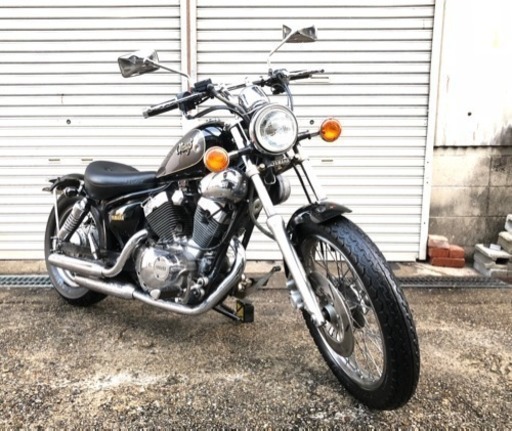 ビラーゴ250 実働！セル1発！綺麗！前後タイヤ バリ山！低走行20257km