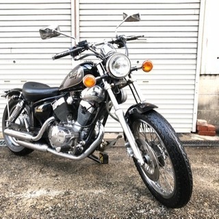 ビラーゴ250 実働！セル1発！綺麗！前後タイヤ バリ山！低走行...