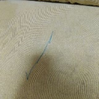 ニトリの二人掛けソファーの画像
