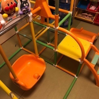 アンパンマン ジャングルジム キッズ 体操 おもちゃ オモチャの画像