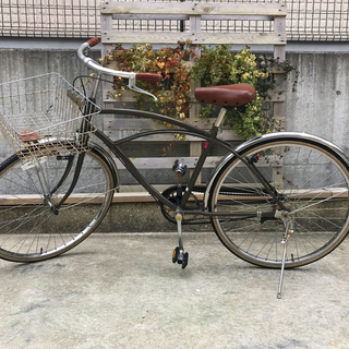 値下げしました！モダン・レトロなおしゃれな自転車（27インチ）い...