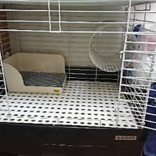 【受け渡し確定】うさぎ等 小動物用飼育ケージの画像