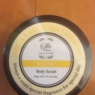 AQUA SAVON ボディースクラブ ゆずの画像