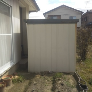 スチール製物置の画像