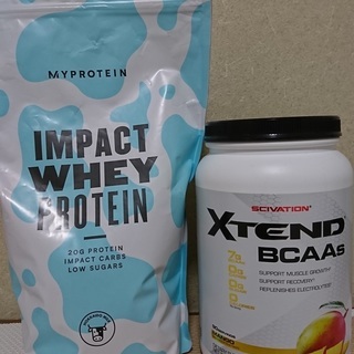 BCAA ホエイプロテイン 2点セット