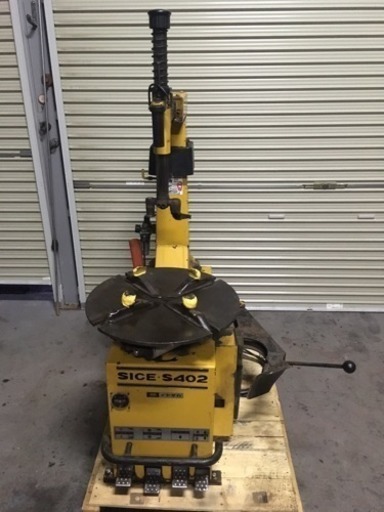 中古 タイヤチェンジャー 16インチ 横振り イヤサカ