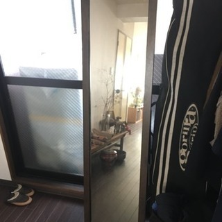 鏡  0円