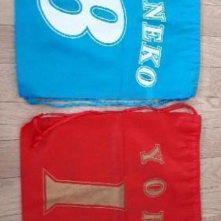 ファイターズの巾着バック2個の画像