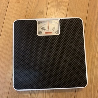 IKEA 体重計 アナログ 小型サイズ