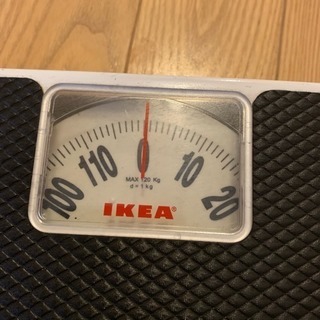 IKEA 体重計 アナログ 小型サイズの画像