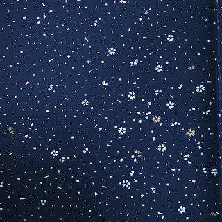 中古美品　小紋　濃紺　新品同様です　（k3241382-1982rymj）の画像