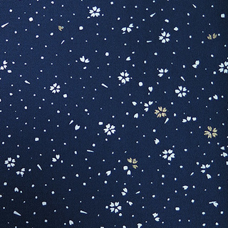 中古美品　小紋　濃紺　新品同様です　（k3241382-1982rymj）の画像