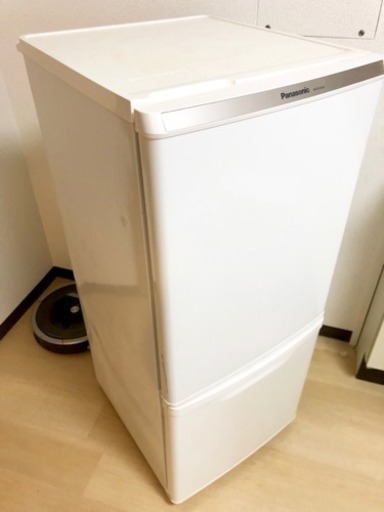 パナソニック冷蔵庫138L（白）