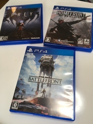 PS4ソフト3本