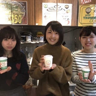 ★主婦・シニア大歓迎！たちのみカフェでスタッフ大募集！★の画像
