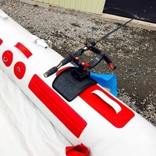 アキレスゴムボートPVC 竿受け、船底カバーセットの画像