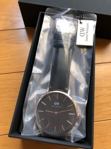 【新品】ダニエルウェリントン 36m classic  black  ウオッチ