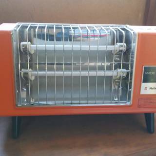 昭和レトロ　電気ストーブ