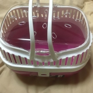 ★お譲り先が決定しました★小動物用 キャリー 新品 未使用 訳あり