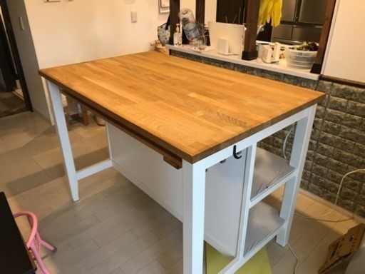 IKEA製 カウンターキッチンテーブル